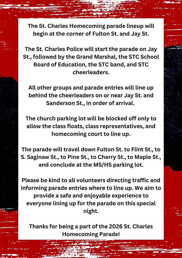 parade details