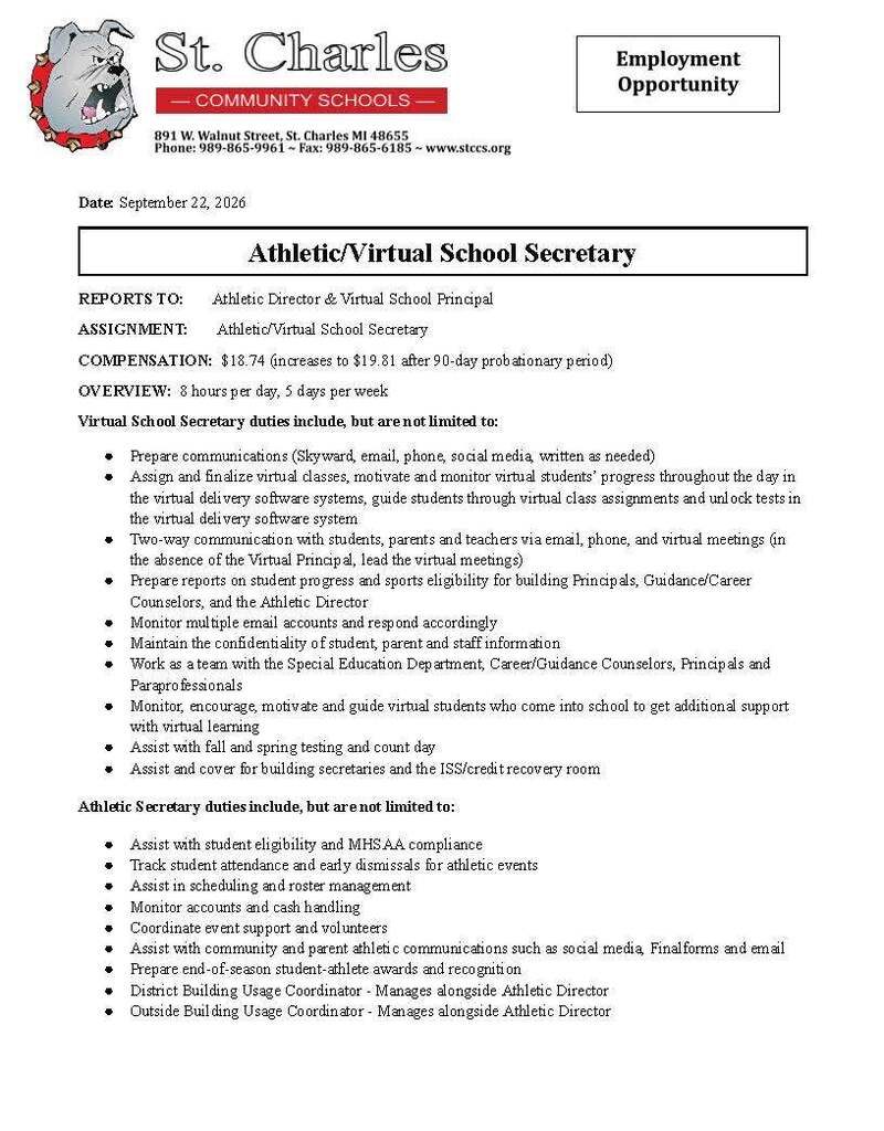 job opportunity