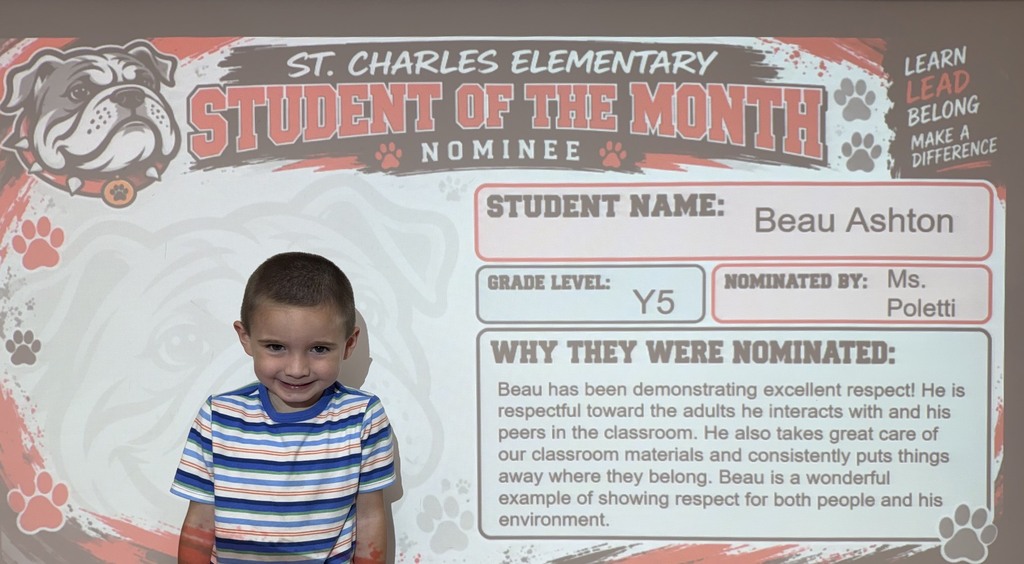 September Student of the Month nominee