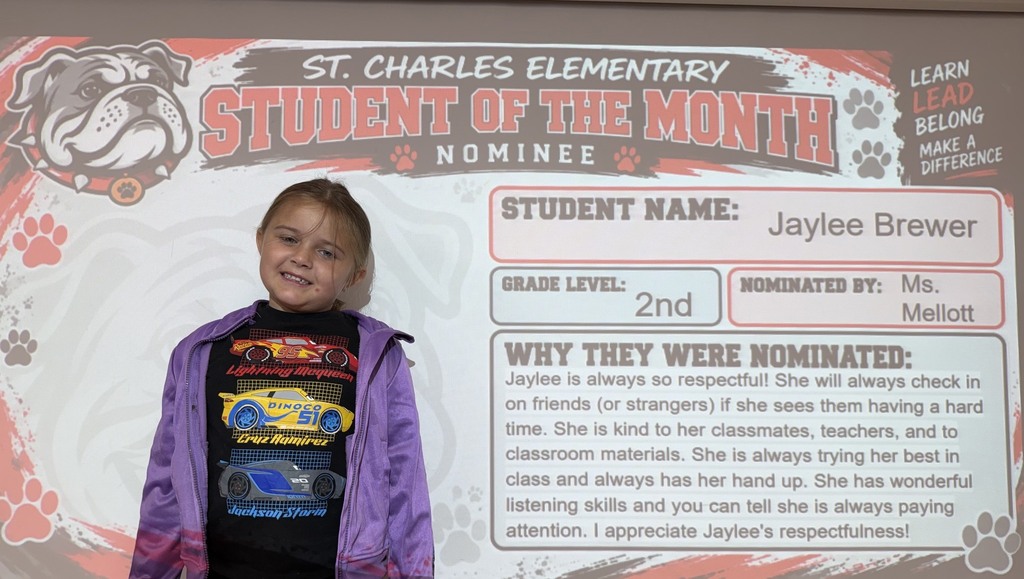 September Student of the Month nominee