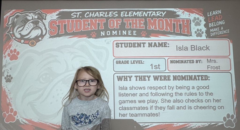 September Student of the Month nominee