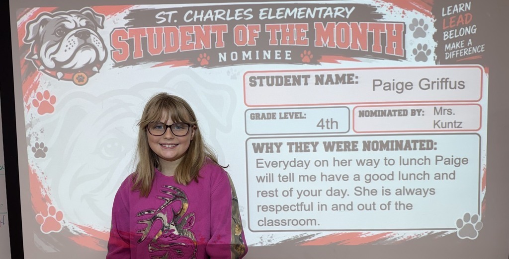 September Student of the Month nominee