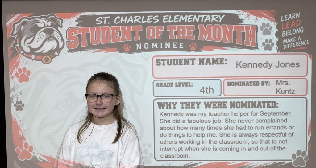 September Student of the Month nominee