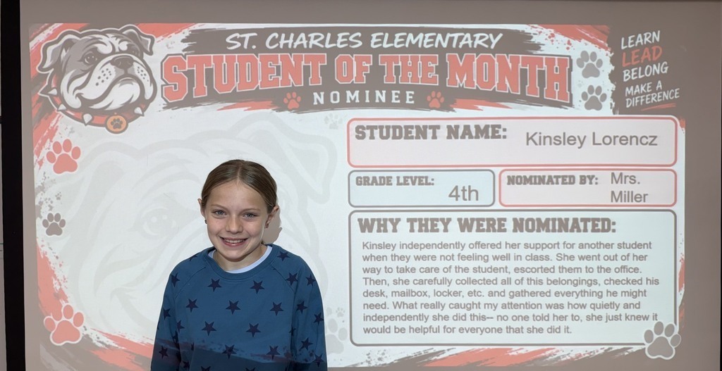September Student of the Month nominee