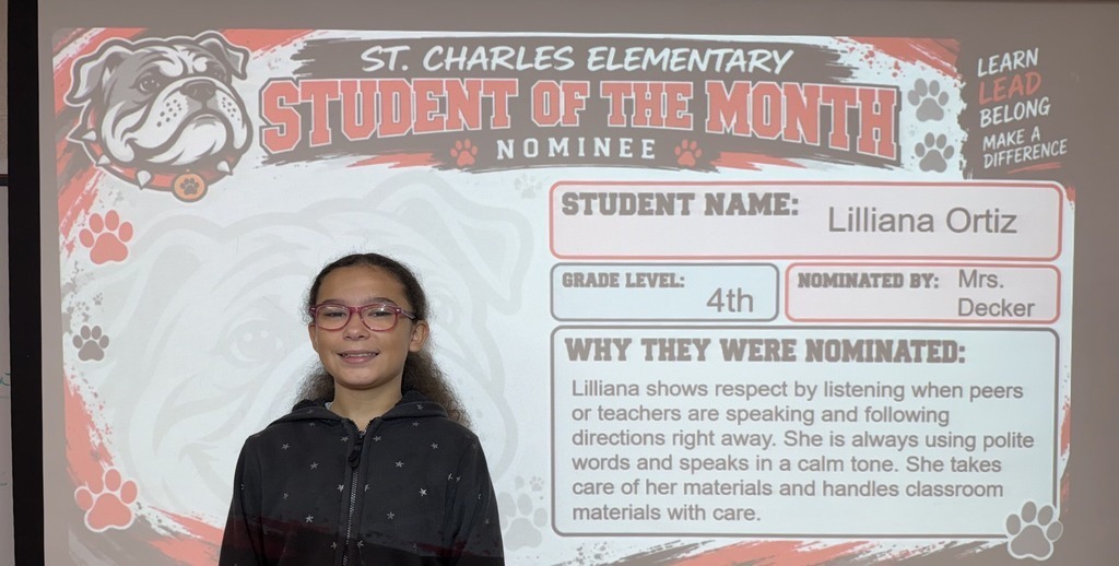 September Student of the Month nominee