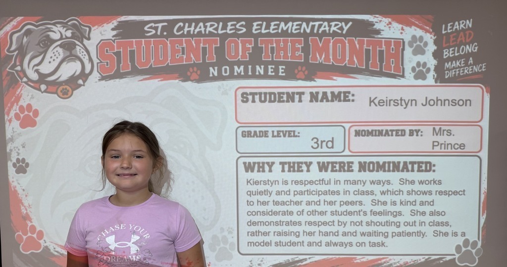September Student of the Month nominee