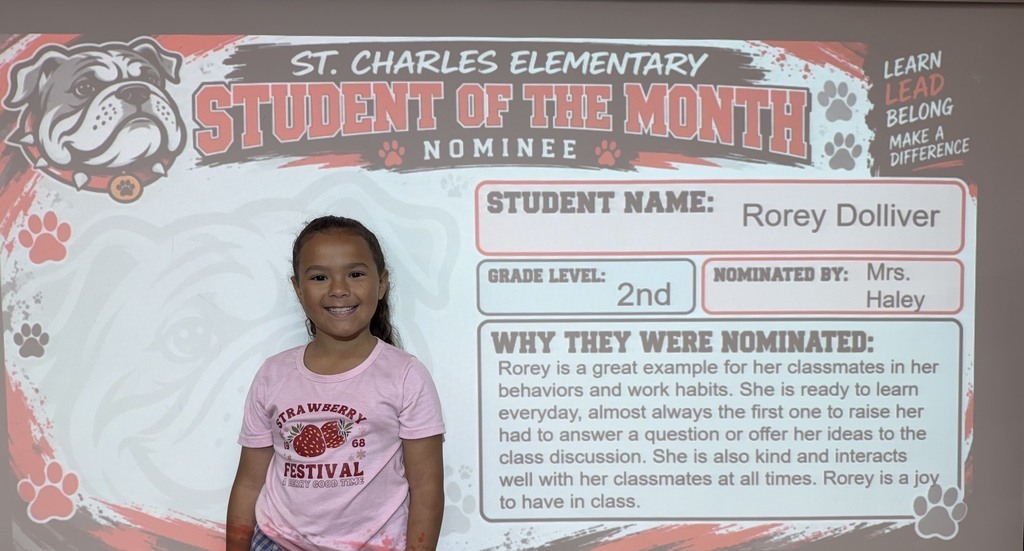 September Student of the Month nominee