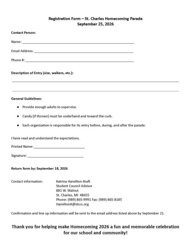 parade info