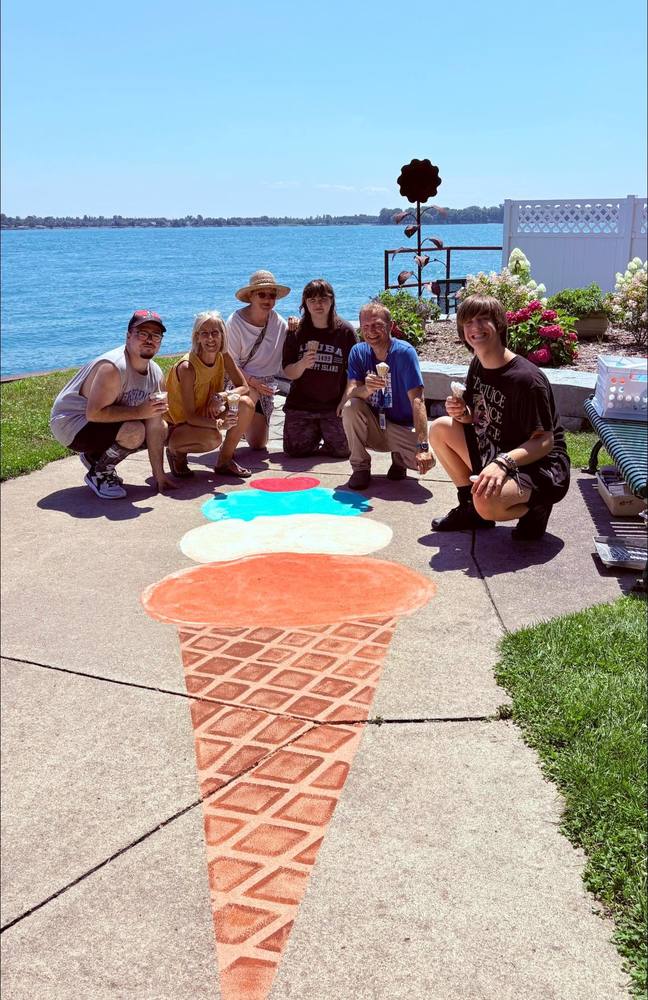 Ice Cream Mural