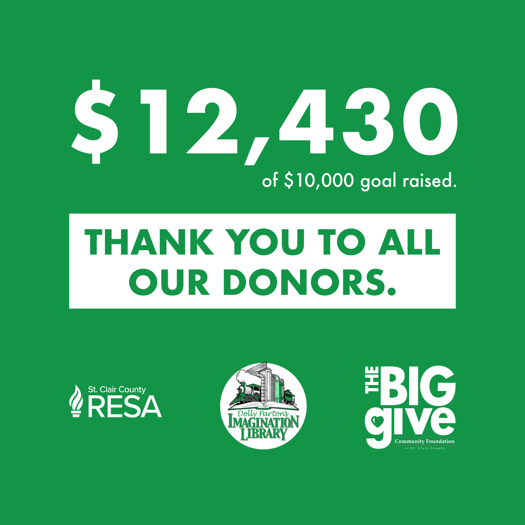 Thank you to all our donors who helped us exceed our goal during The Big Give event yesterday.