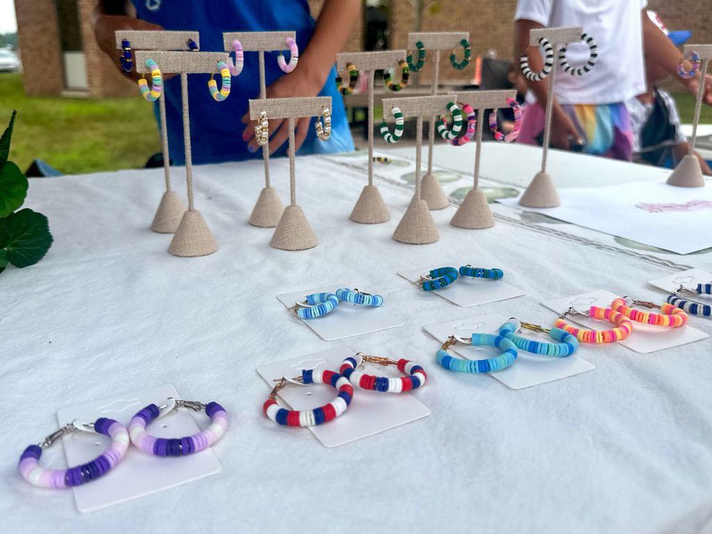 B Riki P handmade earrings