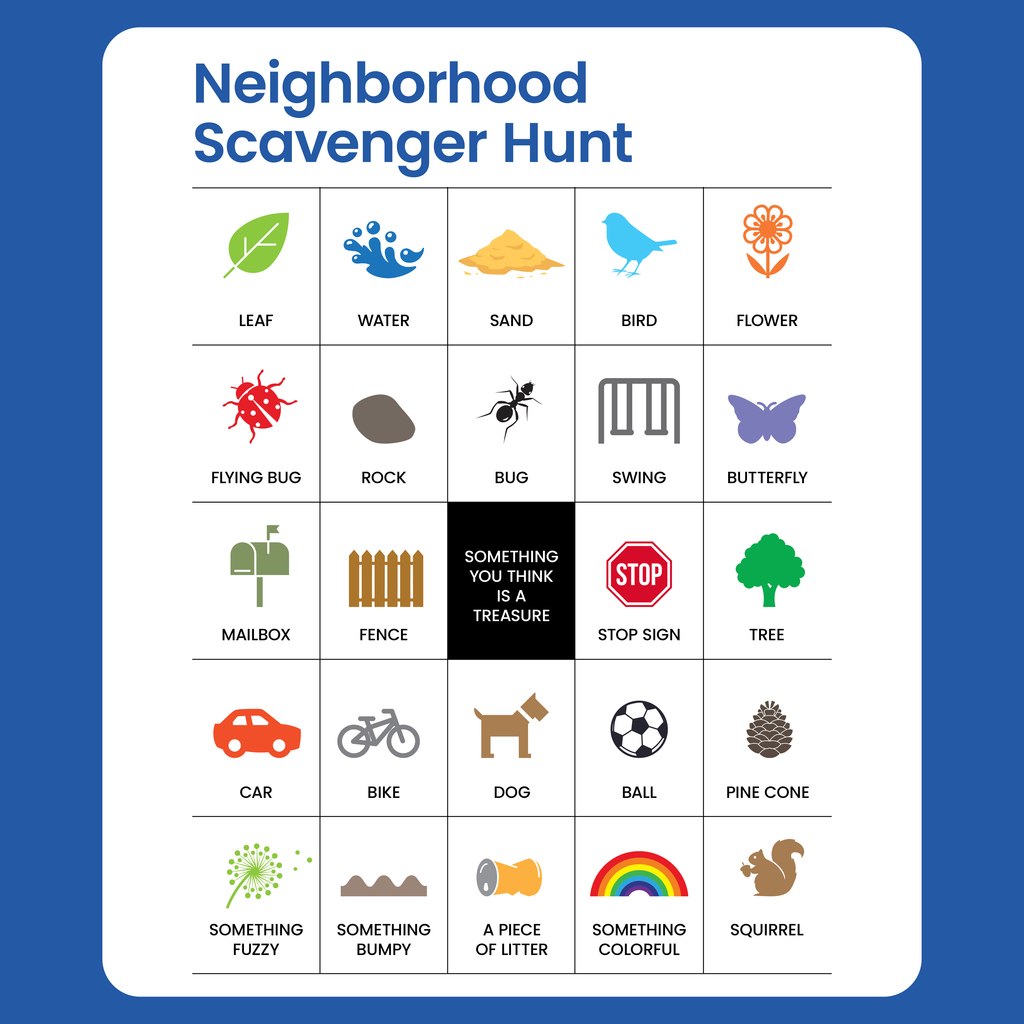 Neighborhood scavenger hunt thumbnail