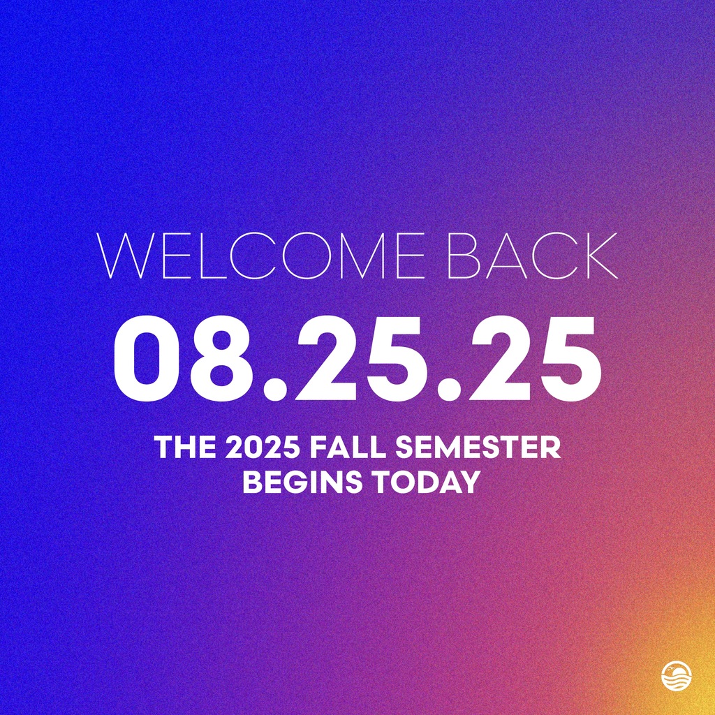 Welcome Back! Today, August 25th, 2025, is the start of the Fall 2025 semester at SC4.