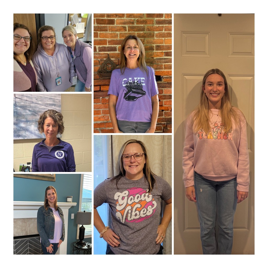 RESA staff wearing purple