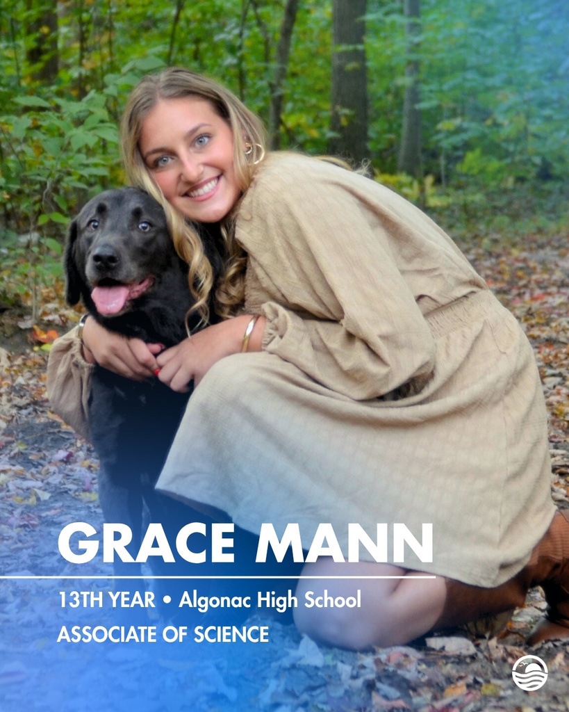 Grace Mann, 13th Year BWMC Student from Algonac High School pursuing an Associate of Science