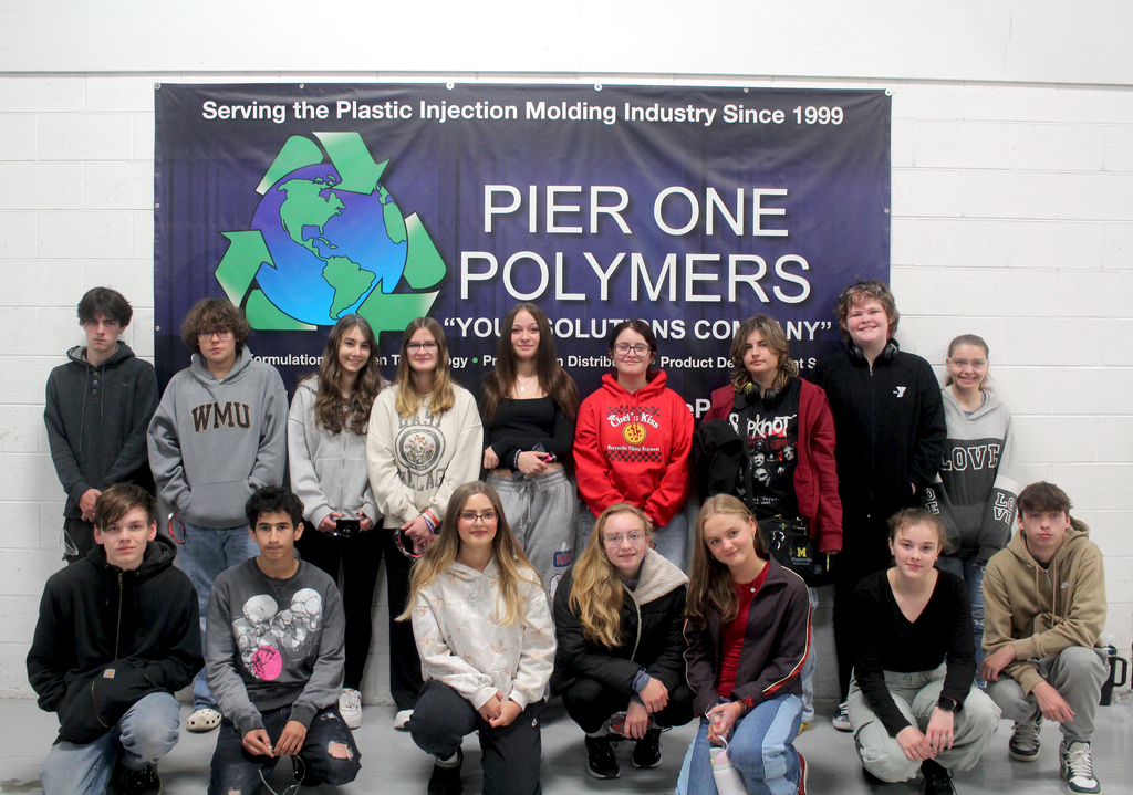 Students at Pier One Polymers