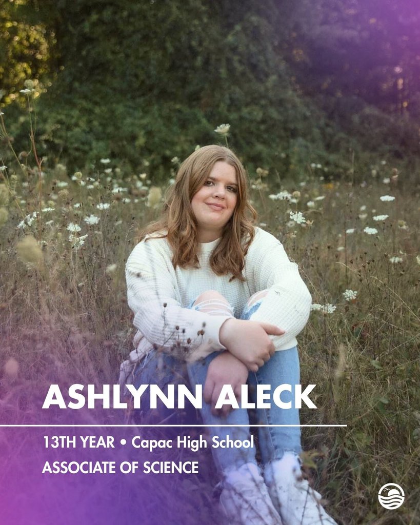 Ashlynn Aleck, 13th year BWMC student pursuing her Associate of Science