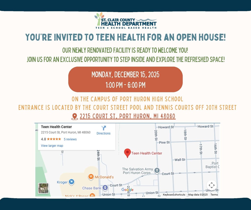 Teen Open House flyer
