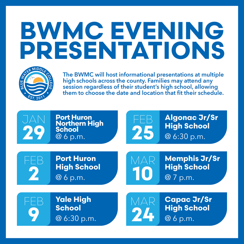 BWMC Evening Presentations