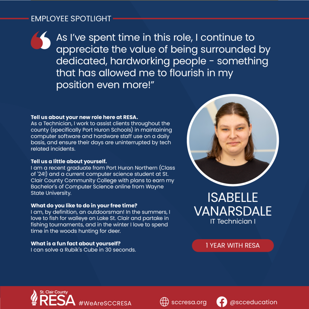 Isabelle VanArsdale Spotlight