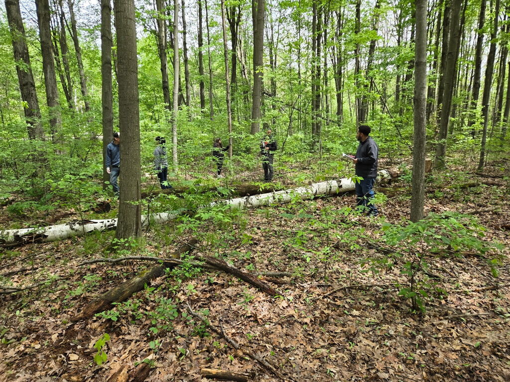 Law & Public Safety students putting their CSI skills to the test.