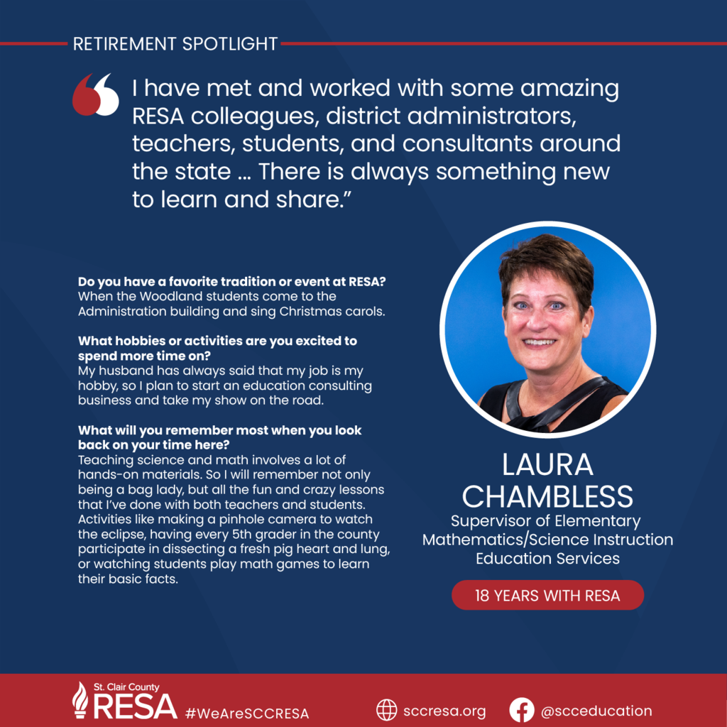 Laura Chambless retirement spotlight