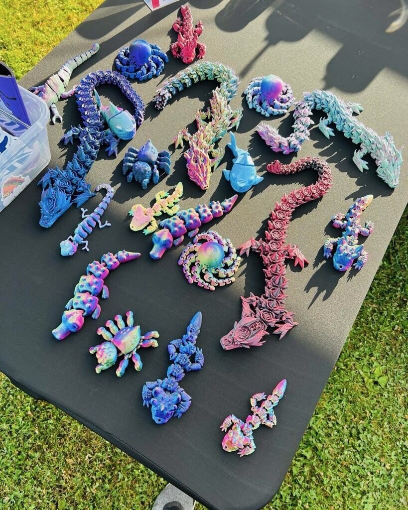 3D printed  critters
