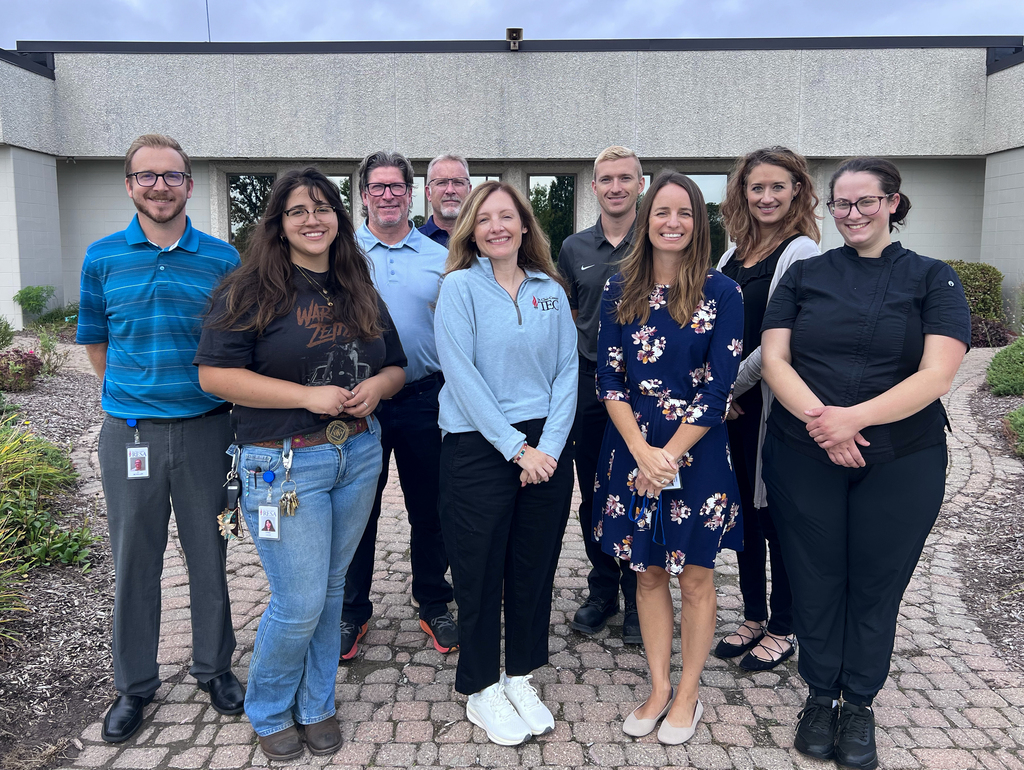 Cybersecurity Instructor DJ McKellar, Welding Instructional Technician Gabby Lulis, Engineering and Robotics Instructor John Papuga, Advanced Manufacturing Instructor Eric Hubbard, Dean of Teaching and Learning Lindsay Moran, Auto 1 Instructor Justin Montgomery, Counselor Shanna Frendt, Health Exploration Instructional Technician Lucie Gillespie, and Culinary Instructional Technician Chloe Fellows.
