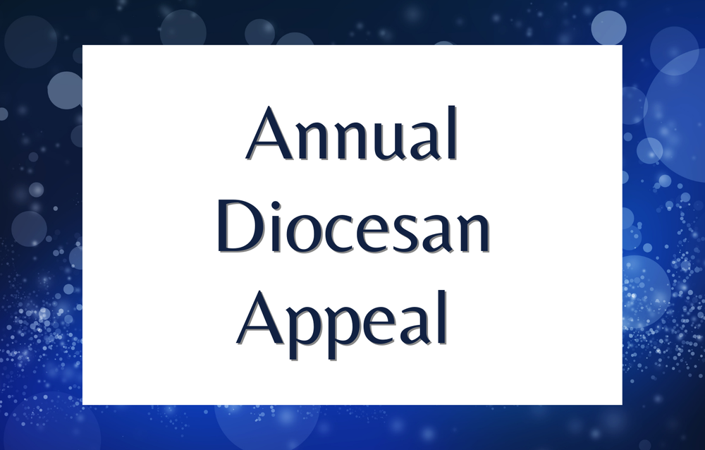 text that reads annual diocesan appeal