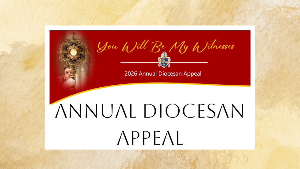 text that reads annual diocesan appeal