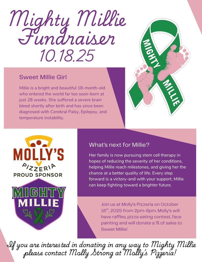 Mighty Millie Fundraiser