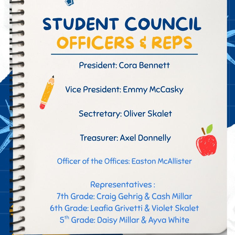 student council list