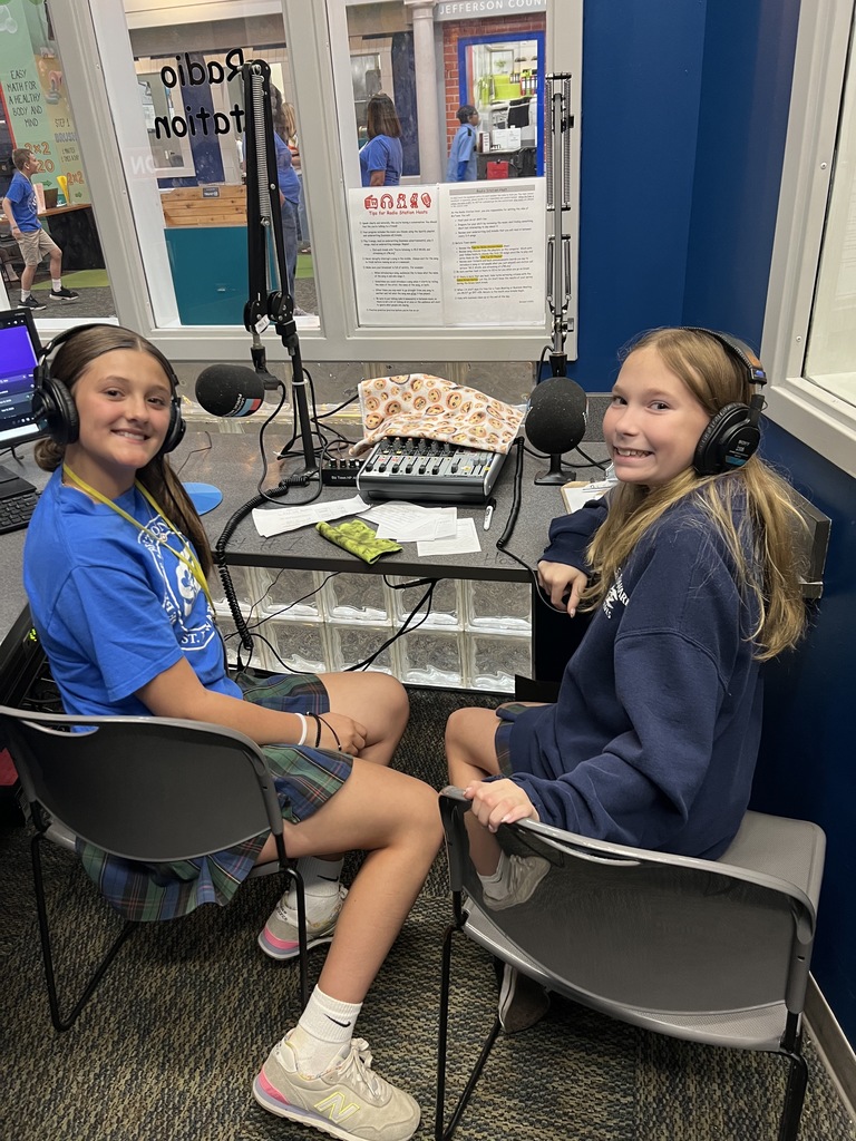 St Edward's 5th Grade students - recording studio