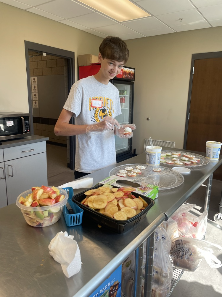 Healthy snack prep