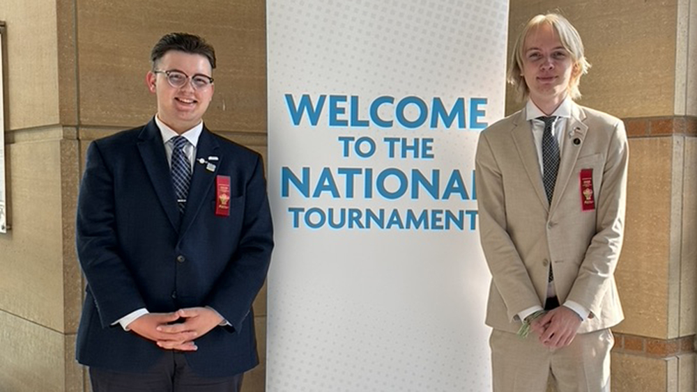 Jack and Skyler at nationals