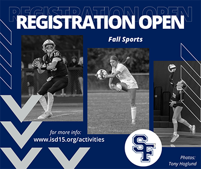 fall sports graphic