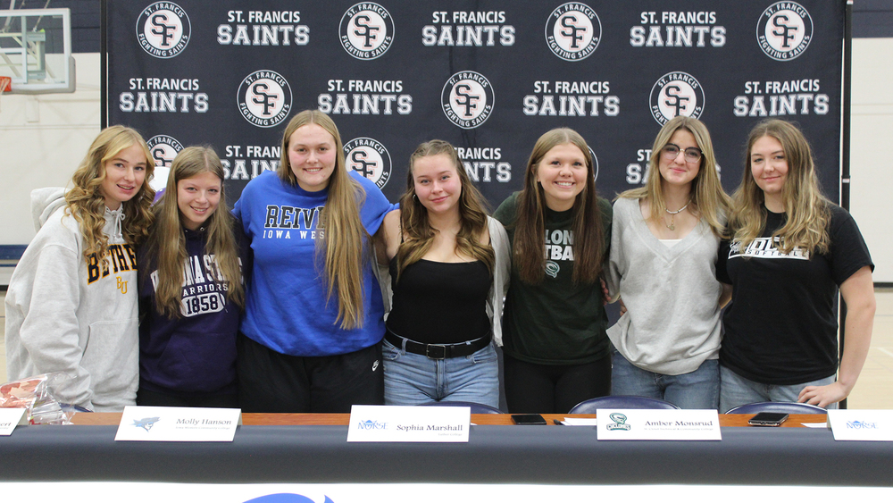 seven student-athlete signees