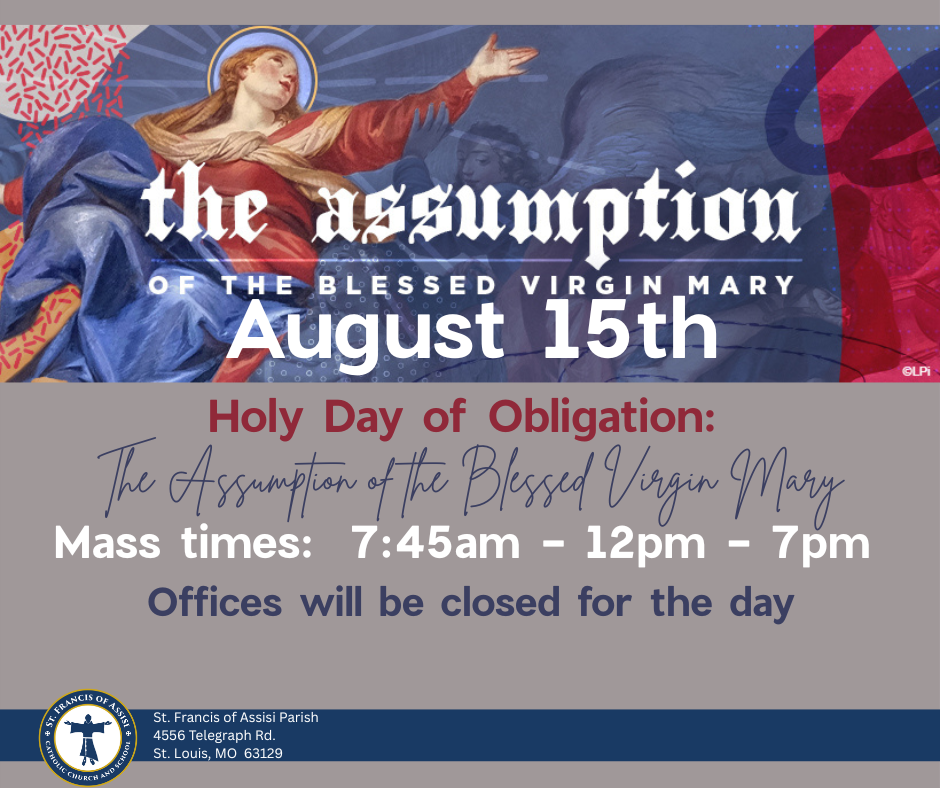 The Assumption of the Blessed Virgin Mary