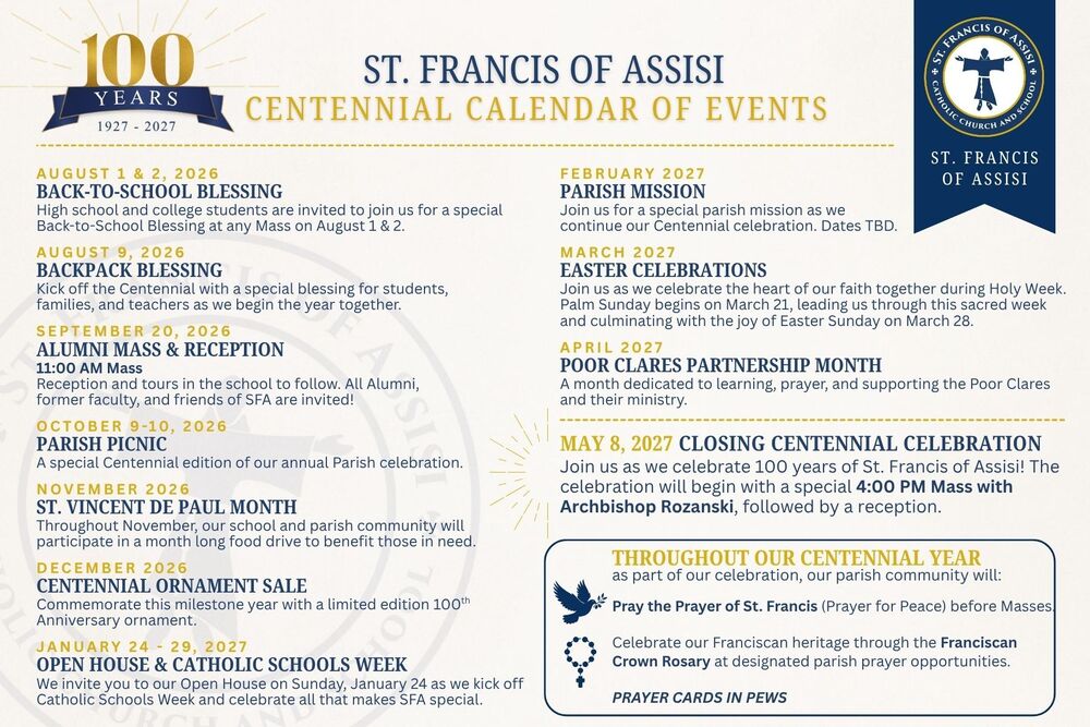 SFA 100 years!  