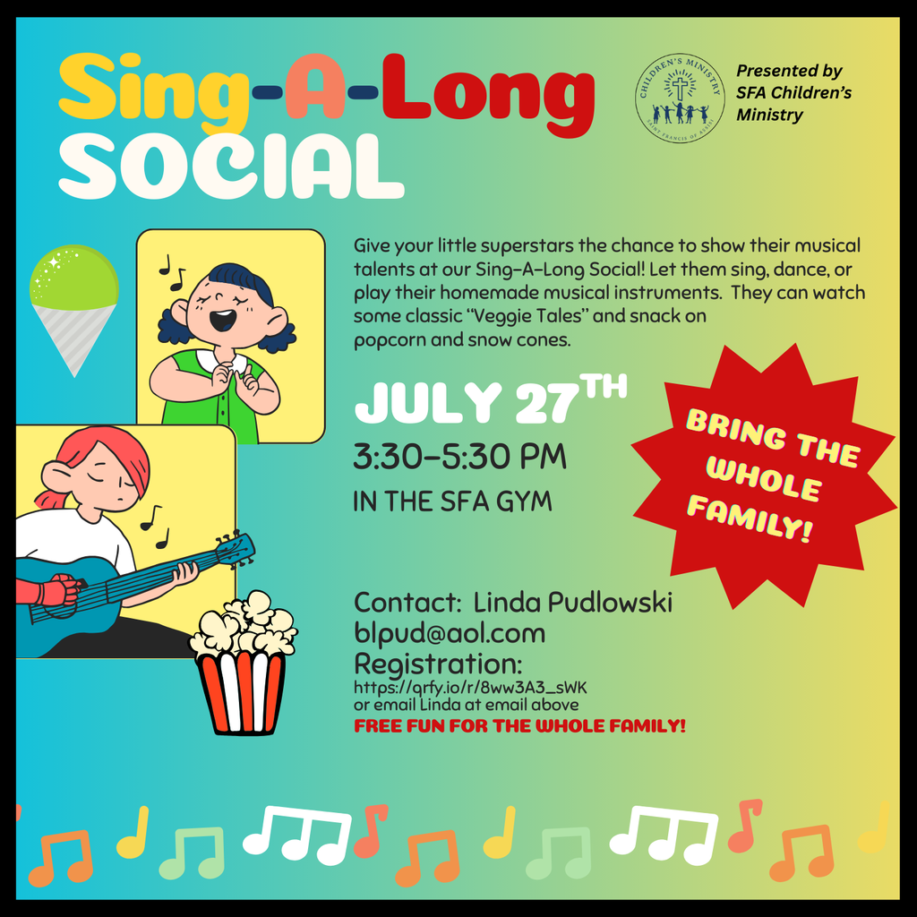 SFA Sing a long