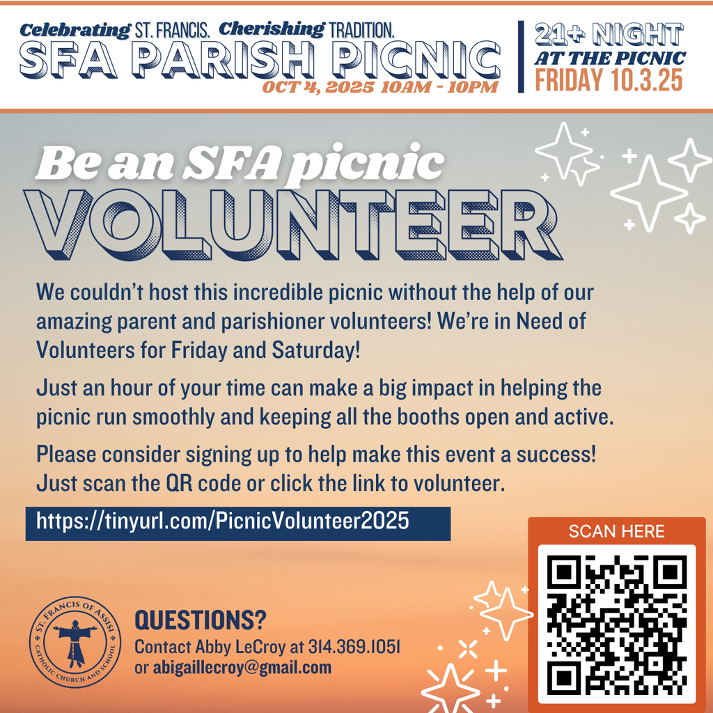 SFA PIcnic Volunteer