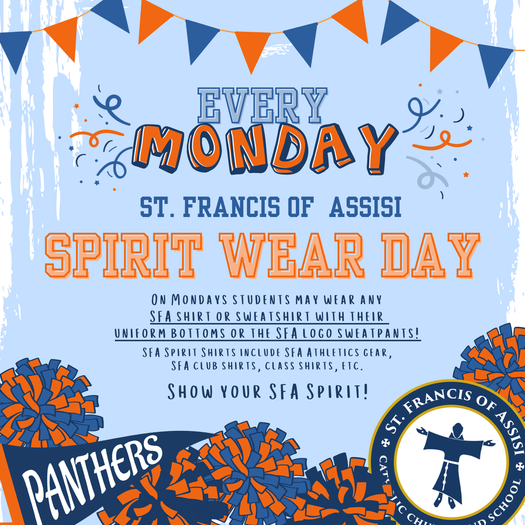 spirit wear monday