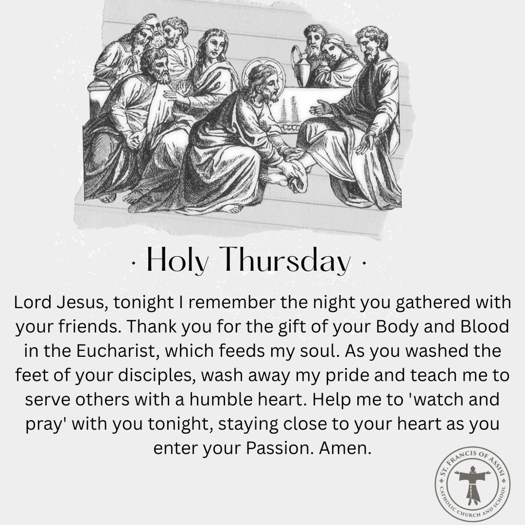 SFA Holy Thursday