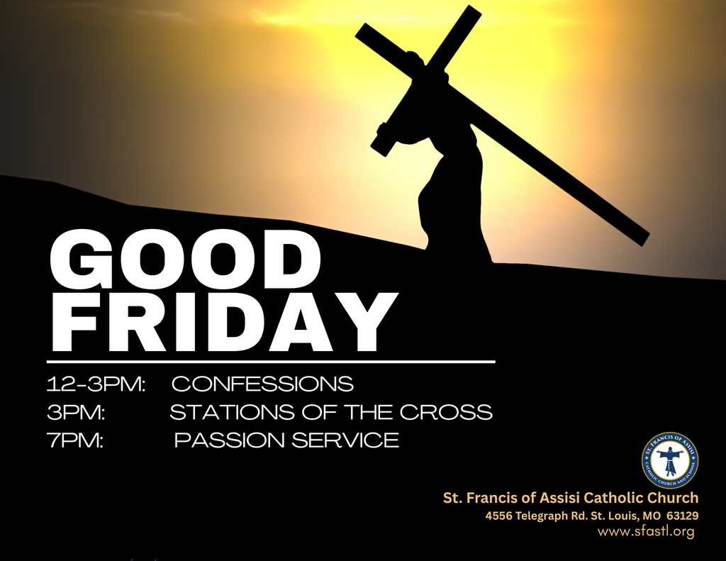 Good Friday Schedule 