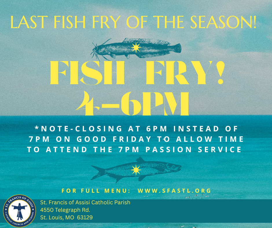 fish fry on Good Friday 