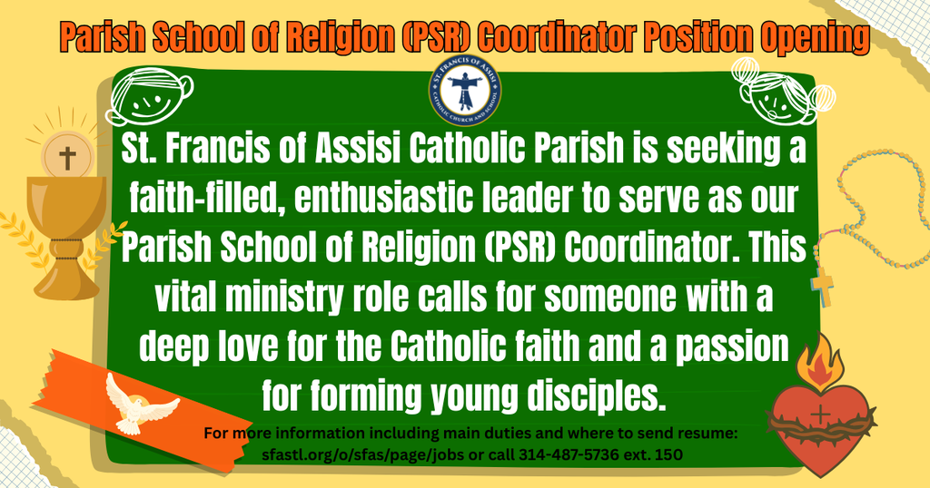 PSR Coordinator Job Opening
