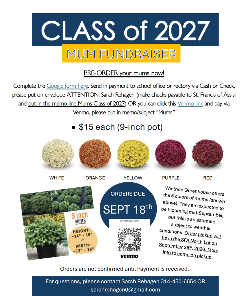 Mum Fundraiser Class of 2027