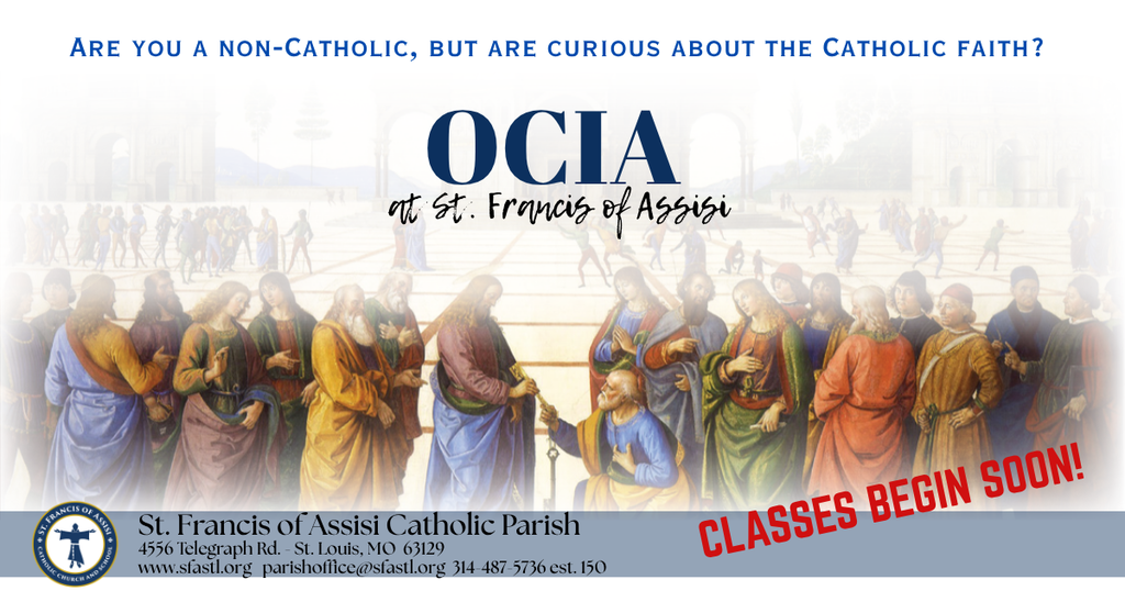 OCIA Information Meeting