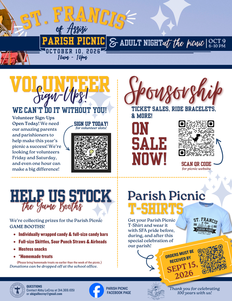 SFA Parish Picnic 2026
