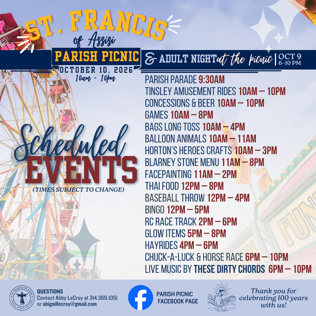 SFA Parish Picnic 2026